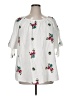 Paisley Grace White 3/4 Sleeve Blouse Size XL (estimated) - photo 1