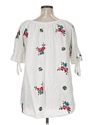 Paisley Grace 3/4 Sleeve Blouse (view 2)
