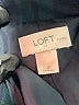Ann Taylor LOFT Outlet Plaid Teal Blazer Size 6 Petite - photo 3