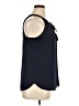 C&E Lifestyle 100% Polyester Blue Sleeveless Blouse Size XL - photo 4