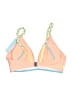 Popvil Color Block Pink Swimsuit Top Size S - photo 2