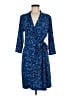 H By Halston Blue Casual Dress Size M - photo 1