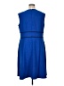 London Style Blue Cocktail Dress Size 16 - photo 2
