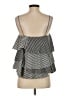 Milly Black Sleeveless Top Size S - photo 2