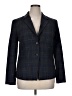 MM. LaFleur Plaid Blue Wool Blazer Size 14 - photo 1