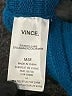 Vince. Color Block Blue Cashmere Pullover Sweater Size M - photo 8