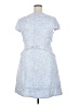 Eliza J 100% Polyester Tweed Blue Cocktail Dress Size 18 - photo 2