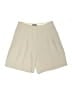 J.Crew 100% Polyester Solid Ivory Shorts Size 4 - photo 1