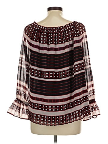 Ann Taylor LOFT 3/4 Sleeve Blouse (view 2)