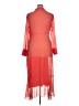 DKNY 100% Polyester Red Cocktail Dress Size 16 - photo 2