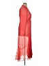 DKNY 100% Polyester Red Cocktail Dress Size 16 - photo 4
