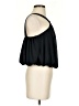 Free People 100% Polyester Black Sleeveless Blouse Size S - photo 4