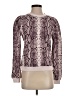 Cami NYC 100% Cotton Animal Print Purple Pullover Sweater Size S - photo 1