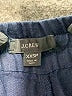 J.Crew 100% Linen Blue Linen Pants Size XXS (petite) - photo 7