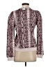 Cami NYC 100% Cotton Animal Print Purple Pullover Sweater Size S - photo 2