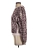 Cami NYC 100% Cotton Animal Print Purple Pullover Sweater Size S - photo 5