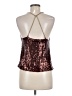rue21 100% Polyester Brown Sleeveless Top Size M - photo 2