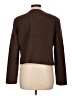 Ann Taylor LOFT 100% Polyester Tweed Brown Jacket Size L - photo 2