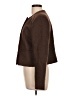 Ann Taylor LOFT 100% Polyester Tweed Brown Jacket Size L - photo 5