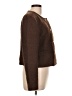 Ann Taylor LOFT 100% Polyester Tweed Brown Jacket Size L - photo 4
