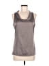 The Limited 100% Polyester Gray Sleeveless Blouse Size M - photo 1