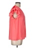 Vince Camuto 100% Polyester Pink Short Sleeve Blouse Size L - photo 4