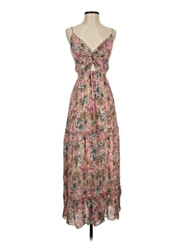Lavender Brown Casual Dress (view 1)