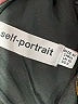 Self-Portrait 100% Polyester Black Cocktail Dress Size 6 - photo 8