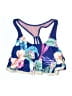 Assorted Brands Tropical Blue Swimsuit Top Size 14 - photo 1