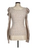 Majorelle Tweed Silver Pullover Sweater Size M - photo 1