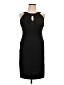 Melrose 100% Polyester Black Cocktail Dress Size 14 - photo 1