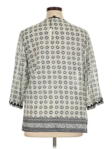 Ava Christine 3/4 Sleeve Blouse (view 2)