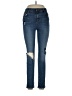 Ann Taylor LOFT Hearts Blue Jeans Size 30 waist - photo 1