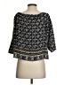 Madewell Black 3/4 Sleeve Blouse Size XXS - photo 2