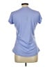 Nike 100% Recycled Polyester Blue Short Sleeve Top Size L - photo 2