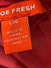 Joe Fresh 100% Polyester Solid Red Casual Skirt Size L - photo 5