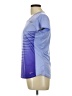 Nike 100% Recycled Polyester Blue Short Sleeve Top Size L - photo 5