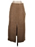 Intermix 100% Polyester Solid Brown Casual Skirt Size 4 - photo 2