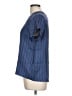 Protagonist Blue Short Sleeve Blouse Size L - photo 5