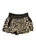 Free People 100% Rayon Floral Gold Shorts Size S - photo 1