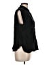 J.Crew 100% Viscose Black Sleeveless Button-Down Shirt Size 12 - photo 4