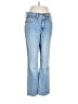 J.Crew Factory Store Hearts Blue Jeans Size 28 waist - photo 1