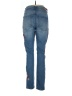 Express Floral Blue Jeans Size 10R - photo 2