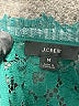 J.Crew Teal 3/4 Sleeve Blouse Size M - photo 7