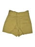 J.Crew 100% Cotton Solid Green Khaki Shorts Size 8 - photo 2
