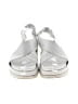 J/Slides White Sandals Size 9 1/2 - photo 2