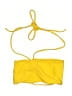 Assorted Brands Solid Yellow Swimsuit Top Size 4 - photo 1