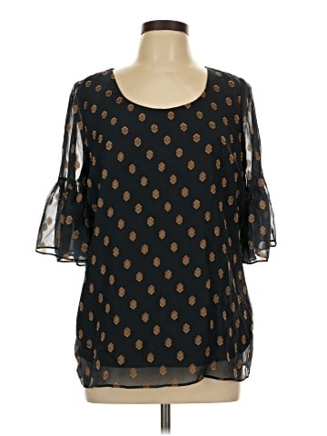 World Market 3/4 Sleeve Blouse (view 1)