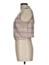 Elodie Purple Sleeveless Blouse Size L - photo 5