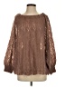Free People Brown Pullover Sweater Size S - photo 1